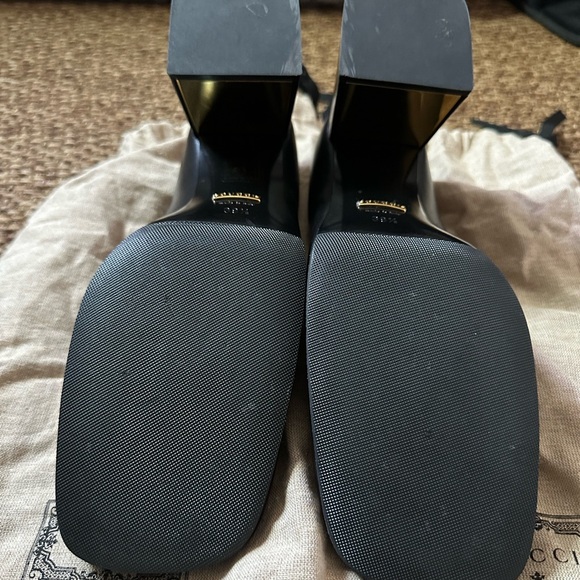 Gucci Horsebit Pump In Black Leather size 39.5 Authentic - Picture 4 of 14